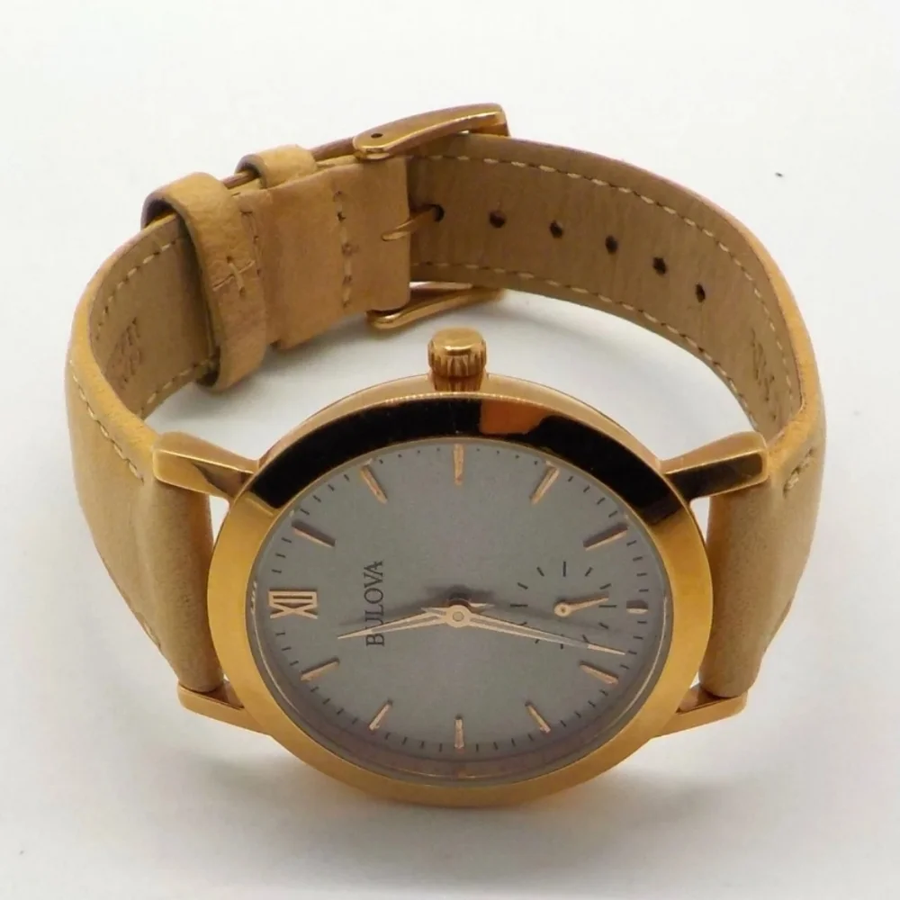 ***SOLD*** Bulova Classic Quartz Grey Dial Ladies Watch - Picture 4 of 7
